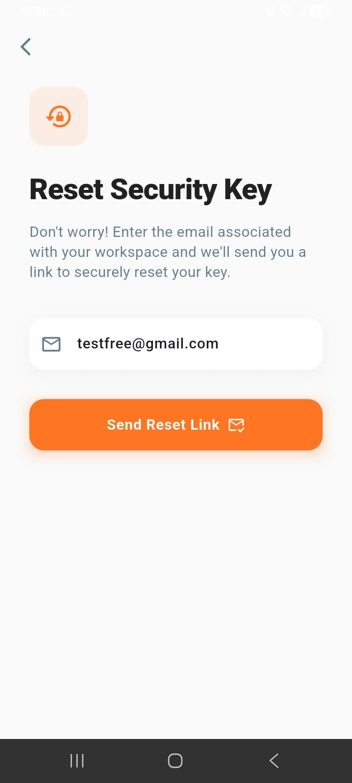 MiniPM Forgotpass Page